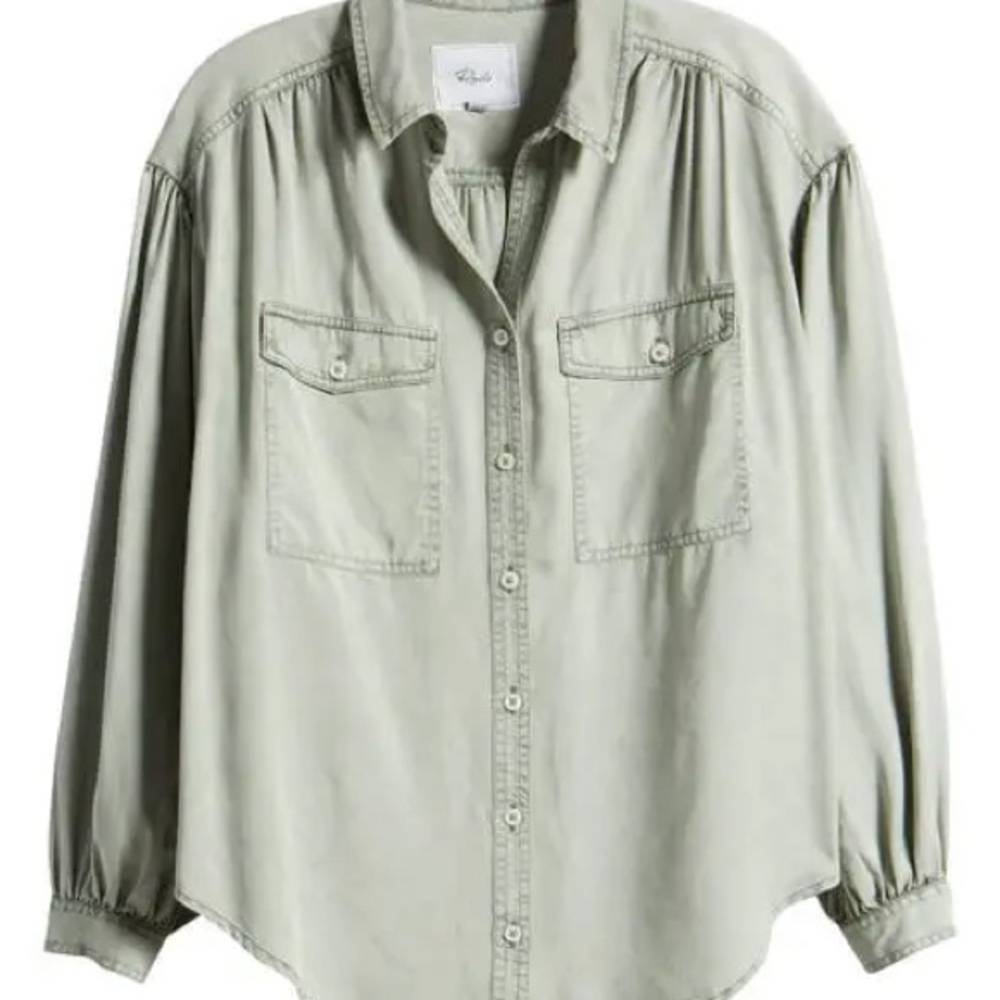 Rail Soren Button up oversized blouse  size small